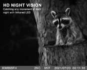 WIFI Outdoor Hunting Trail Camera Dengan Tampilan Layar Aplikasi Seluler