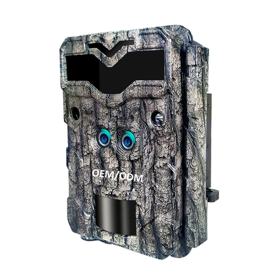 Kamera Berburu HD Lensa Ganda 32MP Game 4K No Glow Wildlife Camera