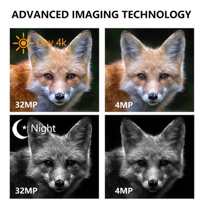 Outdoor Wildlife Hunting Camera hingga 512GB Storage 32MP 4K pada 30fps KW866 0.25s Response Speed Deer Hunting Camera