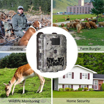KW561 Wildlife Trail Infra Cam Mini 30MP 0.25s Kecepatan Resolusi Video 4K Waterproof CMOS Sensor SD Memori Penglihatan malam