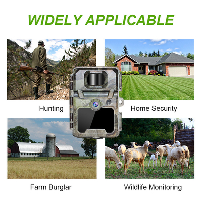 KW571 Factory OEM ODM Mini Wildlife Scouting Timelapse Trail Camera IP67 Sensor CMOS Tanpa Sinar dan SD Memory Night Vision