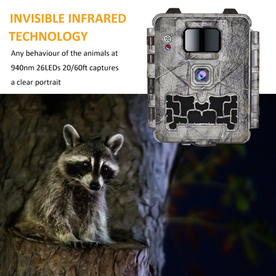 KW561 Trail Infra Cam Mini 30MP 0.25s Kecepatan Resolusi Video 4K Waterproof CMOS Sensor SD Me