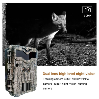 KW698A kamera jejak berburu dual-lens 2-sensor kamera pengintai 4K game kamera penglihatan malam