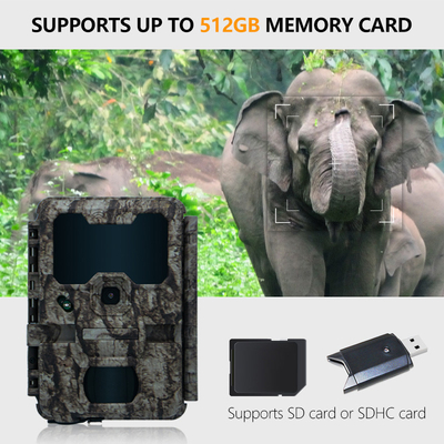 KW865 WIFI Hidden Camera Outdoor Wireless Hunting Camera IP67 20MP Trail Camera yang Mengirim Gambar ke Anda