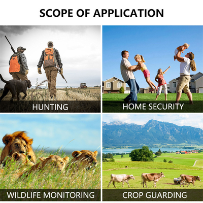 KW865 WIFI Hidden Camera Outdoor Wireless Hunting Camera IP67 20MP Trail Camera yang Mengirim Gambar ke Anda