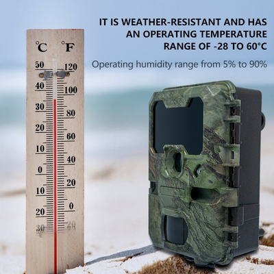 WIFI trail Camera KW866 waterproof IP67 OEM/ODM hingga 512GB Storage SD Memory Card 32MP 4K wildlife camera