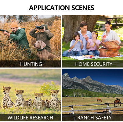 Kamera Perburuan & Trail Panel Surya 4G Kamera Wireless KW897 dengan Antenna Dual 100ft Jangkauan Malam 36MP 2K Video pada 30fps