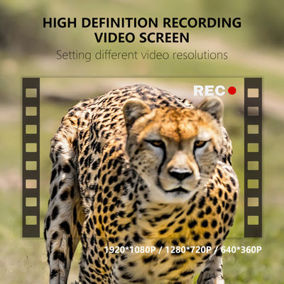 Kamera berburu inframerah dengan 30MP Foto dan 1080P Video Kemampuan PIR Fungsi dan 100ft Night Vision Range
