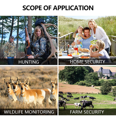 2025 Terbaru High-End KW896 Antenna 100ft Night Range 32MP 2K Hunting Camera GSM untuk 4G Wildlife Research untuk Trail Camera