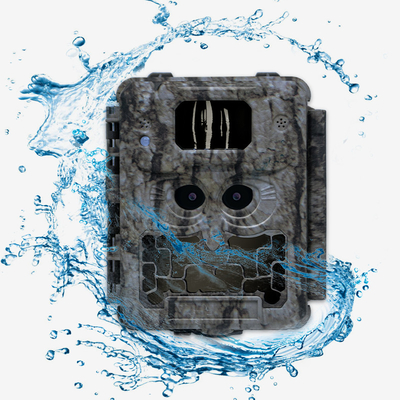 Kamera berburu KW591 dual sensor 30MP 1080P waterproof IP67 0.4s kecepatan respons night vision hingga 512GB penyimpanan kamera satwa liar
