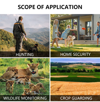 Game&trail Camera 4G KW886 dengan Antenna Kamera Perburuan yang hemat biaya 24MP 1080P Night Vision 0.1s Response Time Game Camera