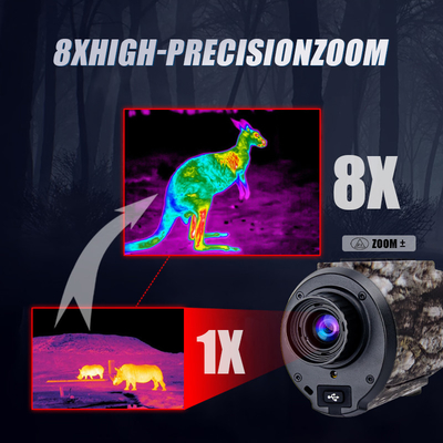 Tetap Terhubung dan Rekam Petualangan Anda Dengan Monocular Imaging Termal Ini Dengan Wi-Fi AP dan Kapasitas Baterai 4000mAh
