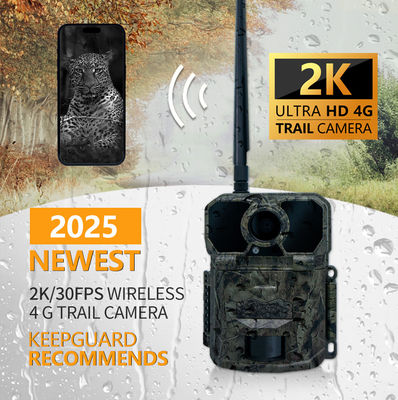 2024 Kamera uji coba nirkabel 4G terbaru KW896 30MP 0.15s kecepatan pemicu 100 kaki jarak malam tahan air IP65 kamera berburu