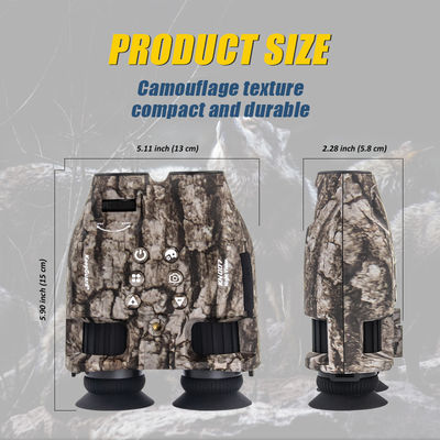 Kemampuan penglihatan malam • Layar dengan resolusi tinggi • Visibilitas jarak jauh • Desain tahan lama dan kokoh yang cocok untuk digunakan di luar ruangan • Kontrol yang mudah dioperasikan • Baterai isi ulang