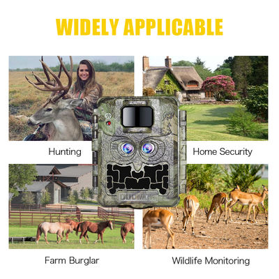 Promosi Penjualan 39USD Dual Lens/Dual Sensor Wildlife Game Camera 30MP 1080P No-Glow 940nm Dengan Sensor Siang Dan Malam