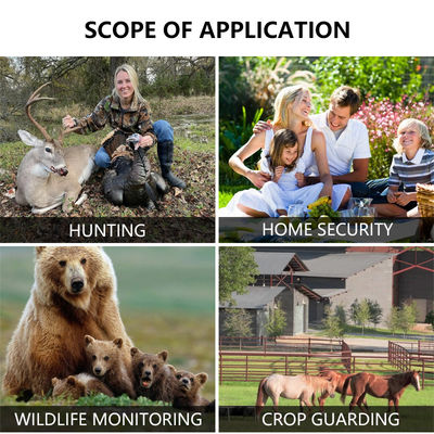 0.25S Kecepatan Pemicu Kamera Rusa Inframerah 940nm Tidak Ada Cahaya Wildview Game Camera