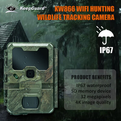Stok Wireless WiFi Bluetooth Kamera Trail Kamera Mobile Ideal untuk Perburuan Keamanan dan Wildlife Monitoring Aplikasi