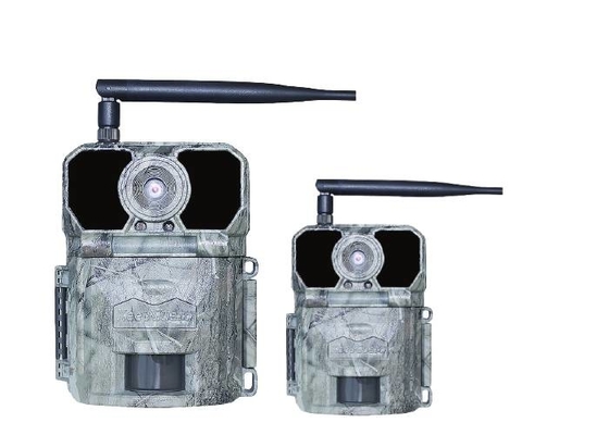 Fokus Tetap 20MP Kamera Berburu HD Sensor CMOS IP67 Tanpa Cahaya Kamera Berburu Nirkabel
