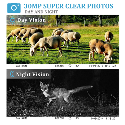 Outdoor Trail Camera Game Trap Infrared Hunting Camera Margasatwa Alam Kamera Video