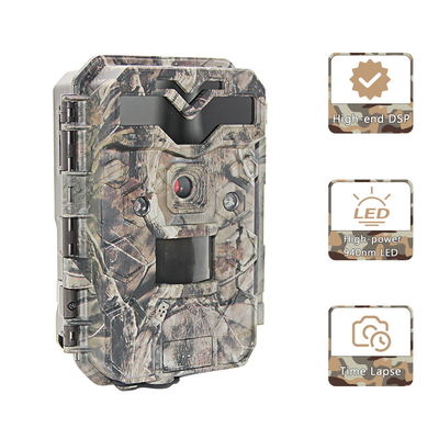 Layar 2,4 Inci Kamera HD Berburu IR LED Full HD 1080P Trail Hunting Camera