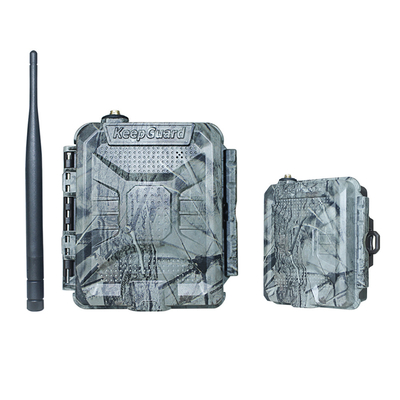 ABS SMS Wireless Hunting Trap Alarm 1.5V Alkaline Support 1 ~ 5 Angka