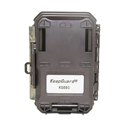 IP67 Outdoor Hidden Trail Camera 940nm LEDS Dua Lensa Dengan Kartu SDHC