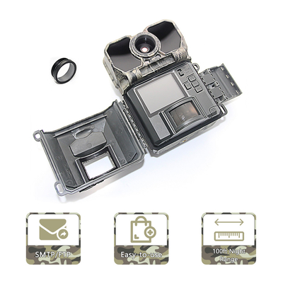 GSM MMS Wildlife Outdoor Trail Kamera CMOS Camo 30MP 4G 1080P Kamera Berburu