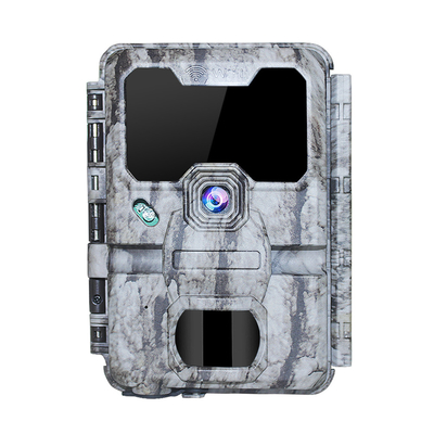 30MP Camo Wifi Surveillance Camera 140mA SDHC Card Untuk Pemantauan