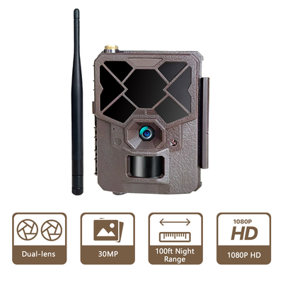 4G Wireless Trail Camera App Remote control hd display kamera berburu seluler