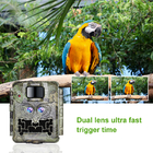 Keepguard 12V Dual-Lensa Trail Kamera 1080P Satwa Liar Kamera 13MP CMOS Kamera Berburu 940NM Tidak Ada Cahaya kamera