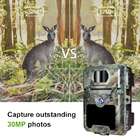30MP 1080P HD Inframerah Deer Wildlife Hunting Trail Camera 940nm No Glow