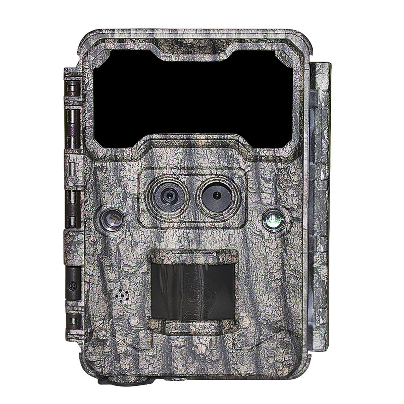 Kamera berburu di luar KW696 dual-lens 30MP waterproof IP67 1080p night vision hingga 512GB storage no-glow trail camera