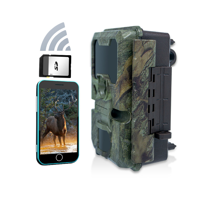 WIFI trail Camera KW866 waterproof IP67 OEM/ODM hingga 512GB Storage SD Memory Card 32MP 4K wildlife camera