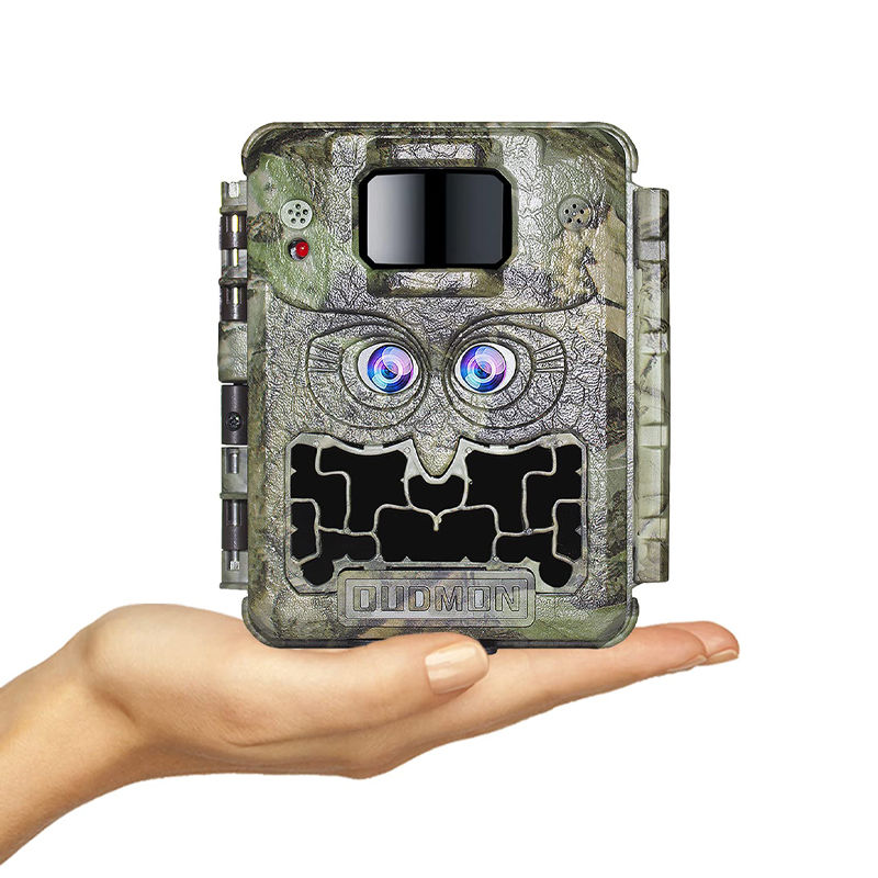 Promosi Penjualan 39USD Dual Lens/Dual Sensor Wildlife Game Camera 30MP 1080P No-Glow 940nm Dengan Sensor Siang Dan Malam