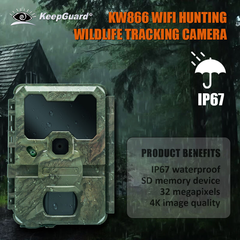 Stok Wireless WiFi Bluetooth Kamera Trail Kamera Mobile Ideal untuk Perburuan Keamanan dan Wildlife Monitoring Aplikasi